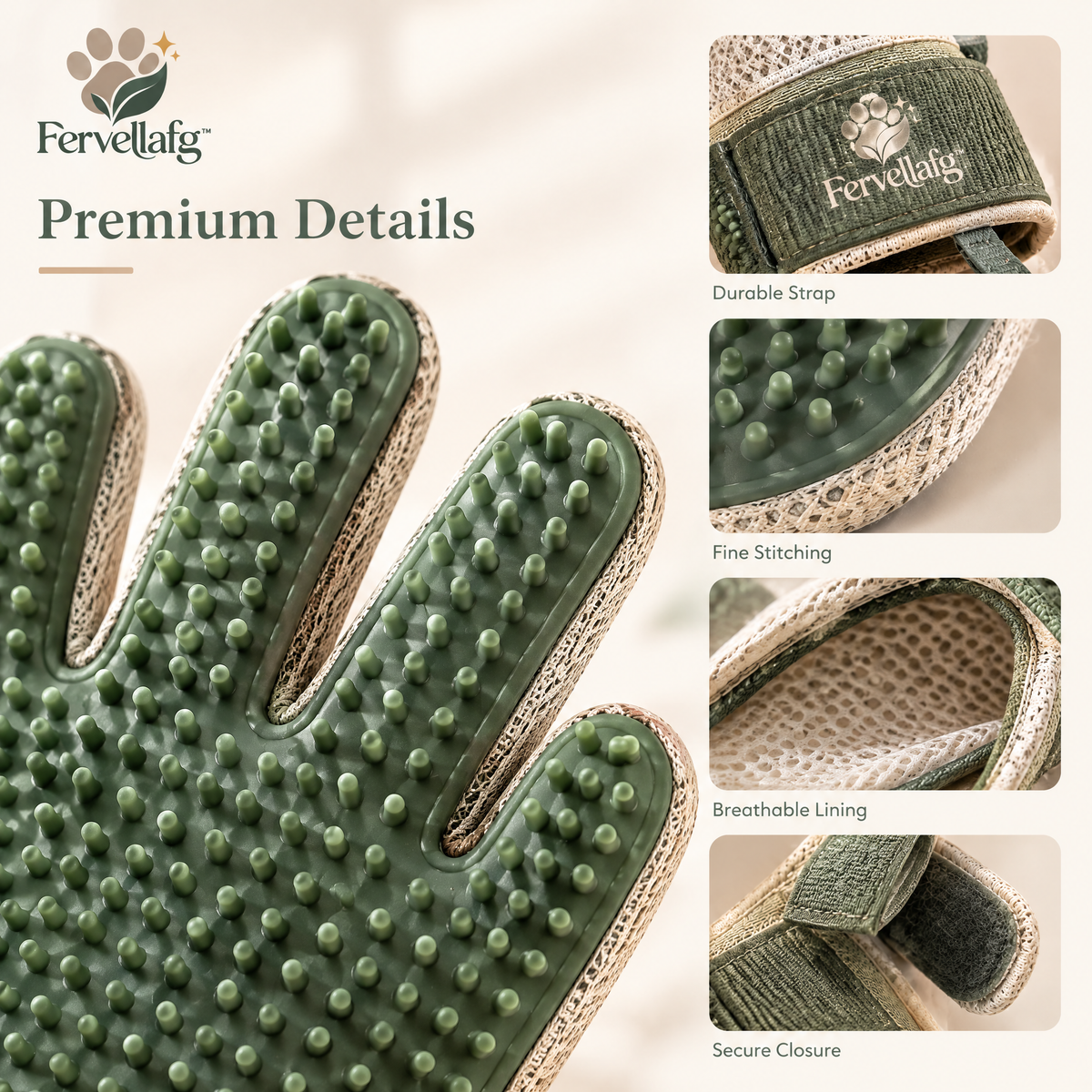 Fervellafg™ Pet Hair Cleaning Gloves