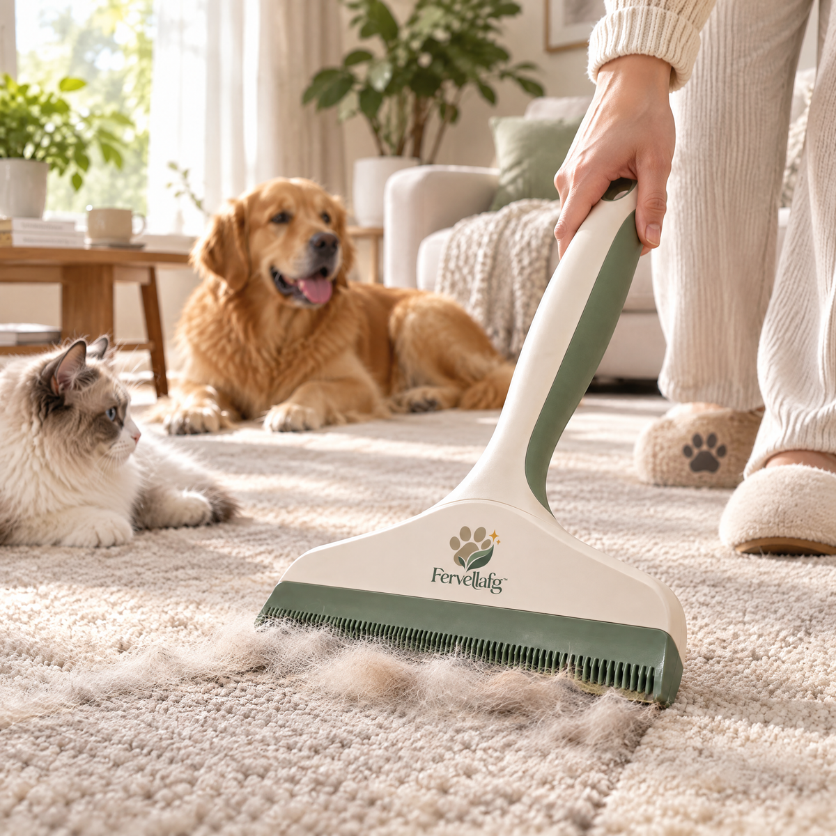Fervellafg™ Carpet Pet Hair Scraper