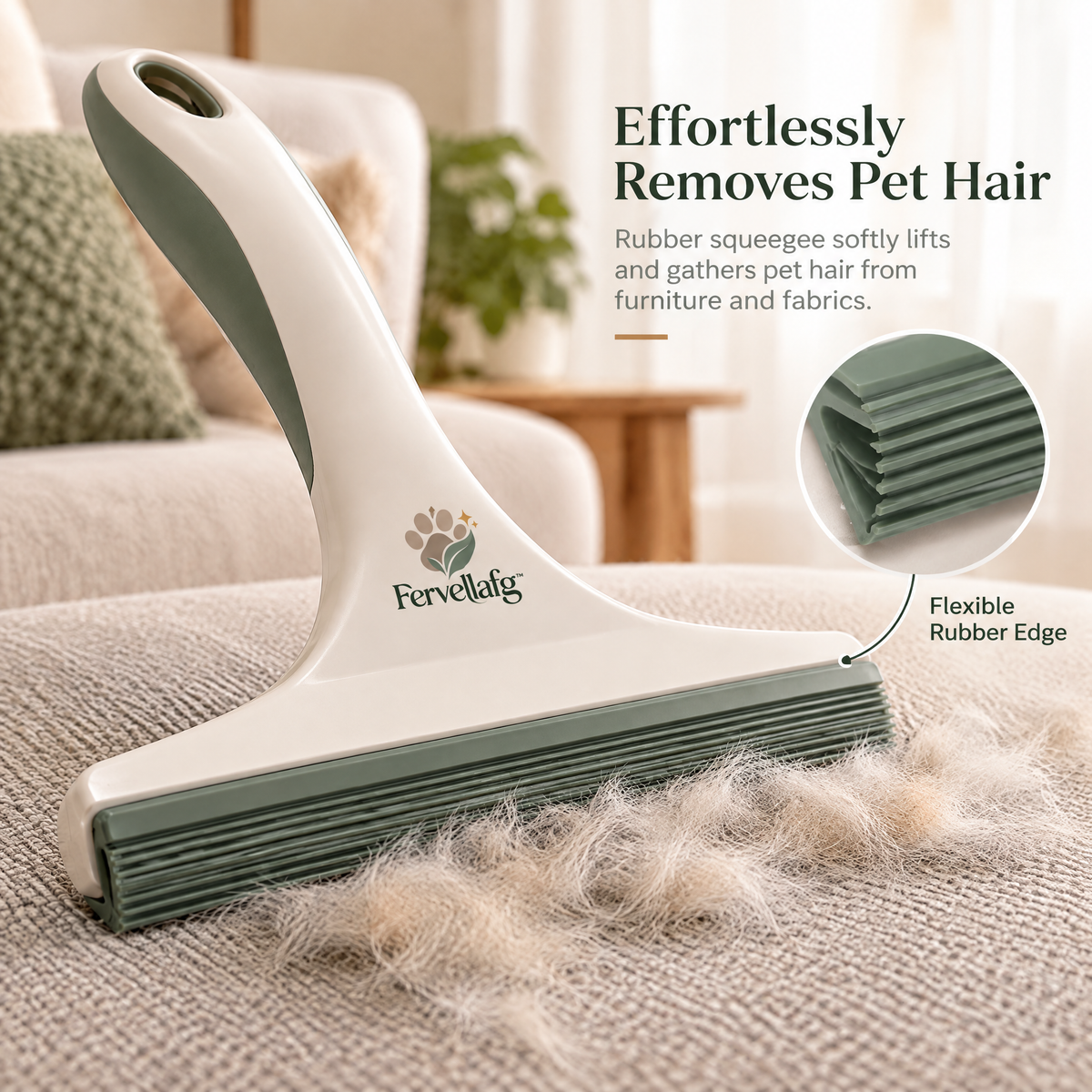 Fervellafg™ Pet Hair Squeegee