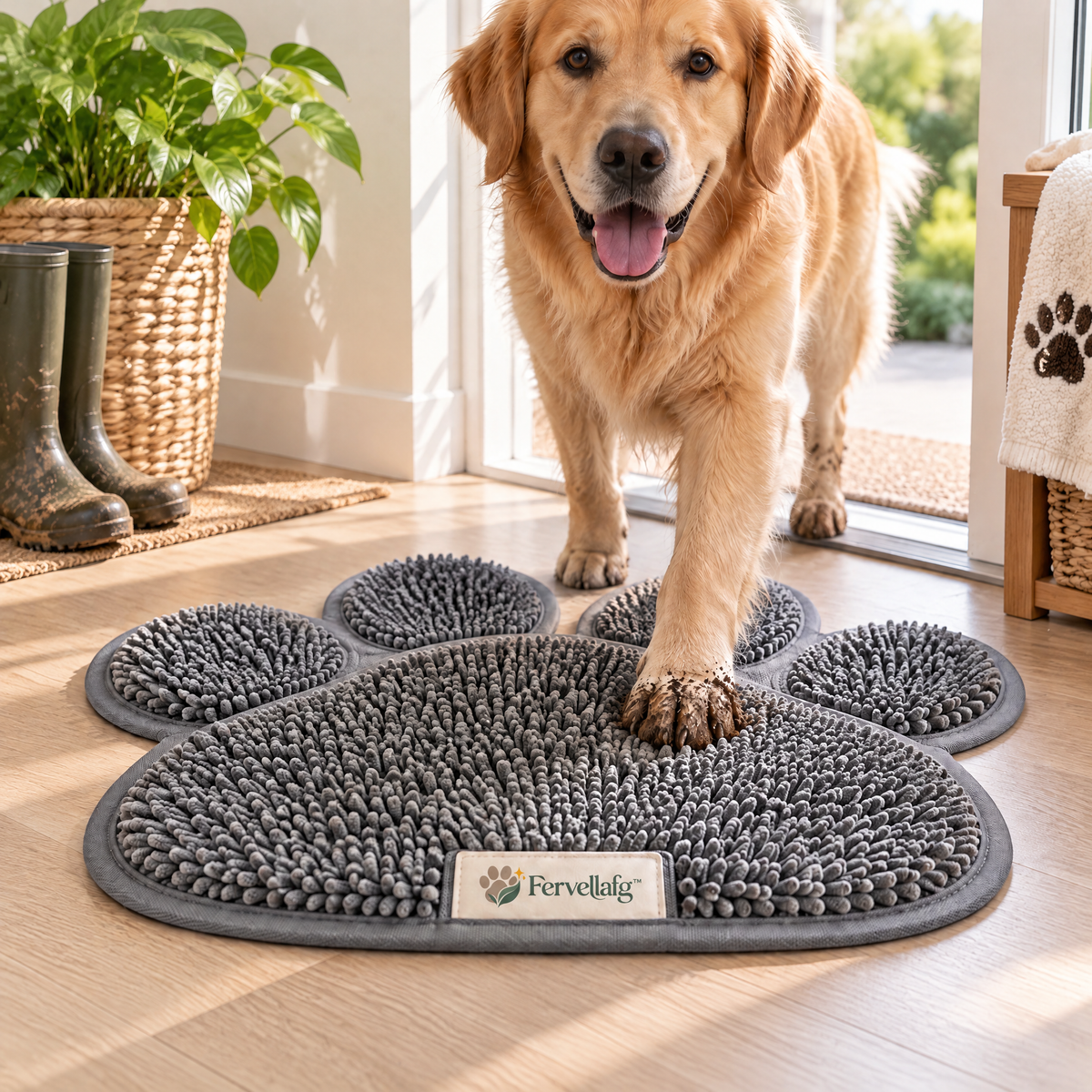 Fervellafg™ Pet Paw Cleaning Mat