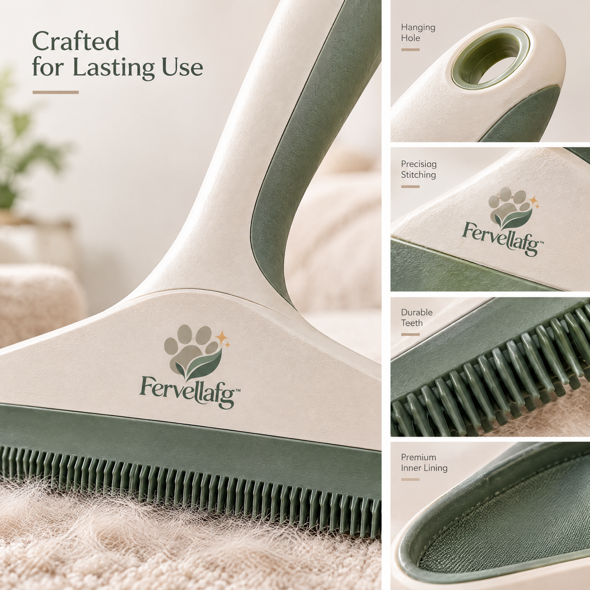 Fervellafg™ Carpet Pet Hair Scraper