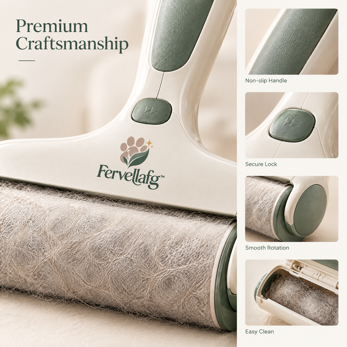 Fervellafg™ Reusable Pet Hair Remover Roller